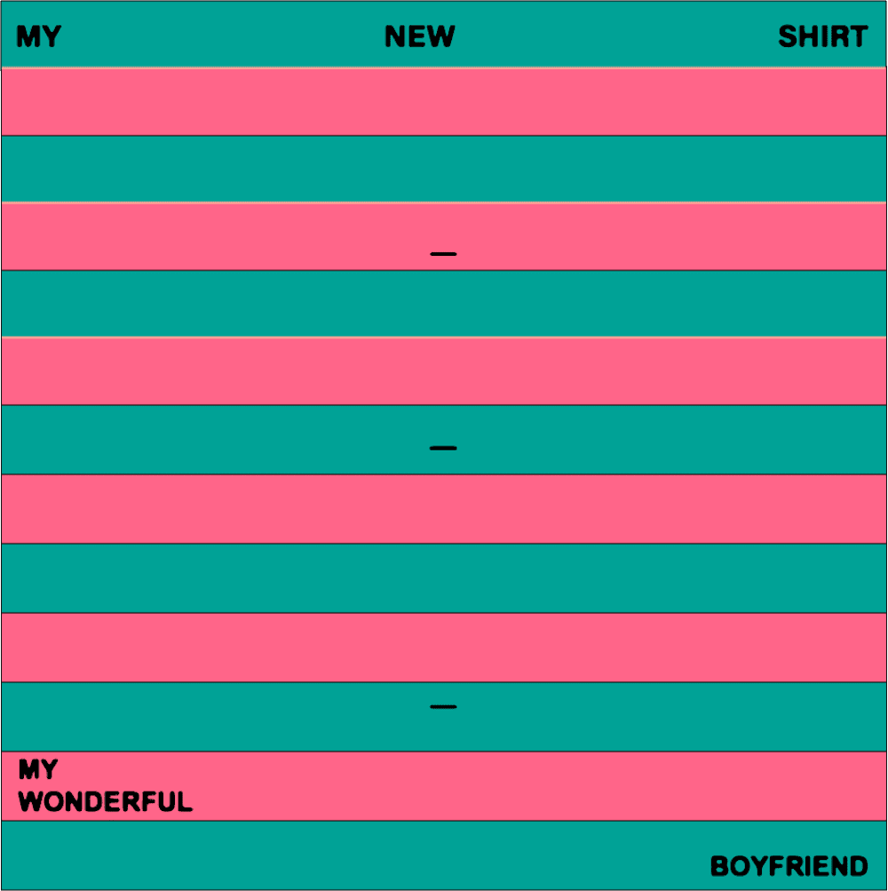 My Wonderful Boyfriend – “My New Shirt”