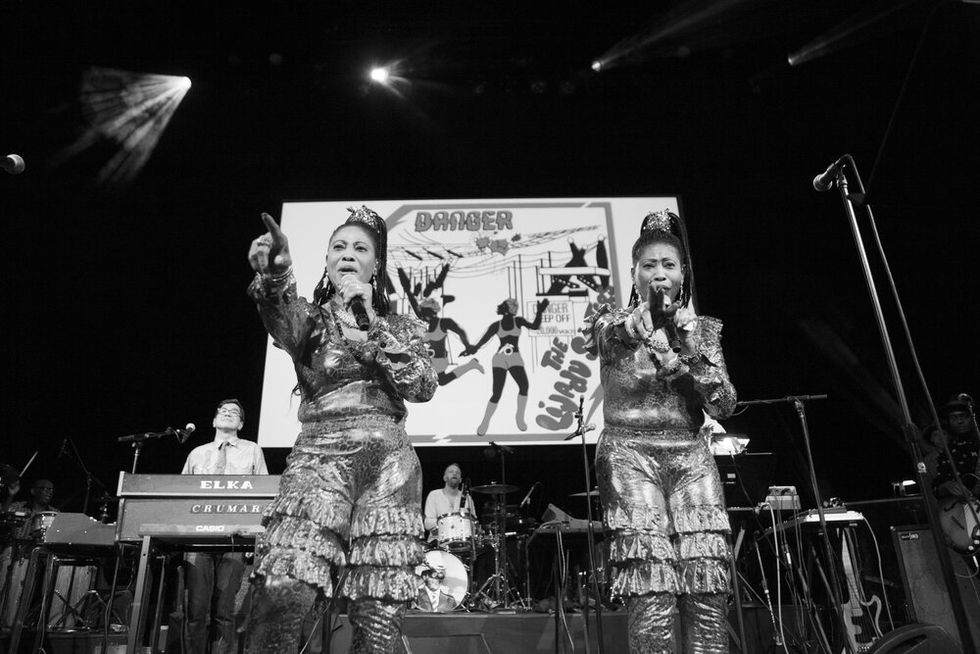 The Lijadu Sisters performing.