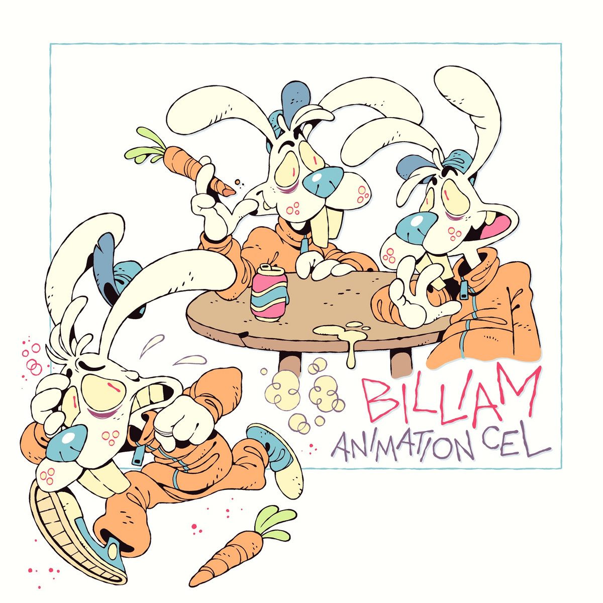 Stream Billiam’s Marvelously Fun And Catchy DIY Punk Album Animation Cel